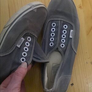 Gray Slip-On Sneakers